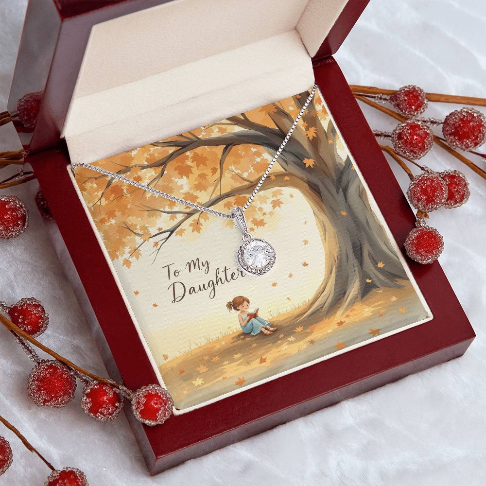 To My Daughter Necklace - Autumn Story Time