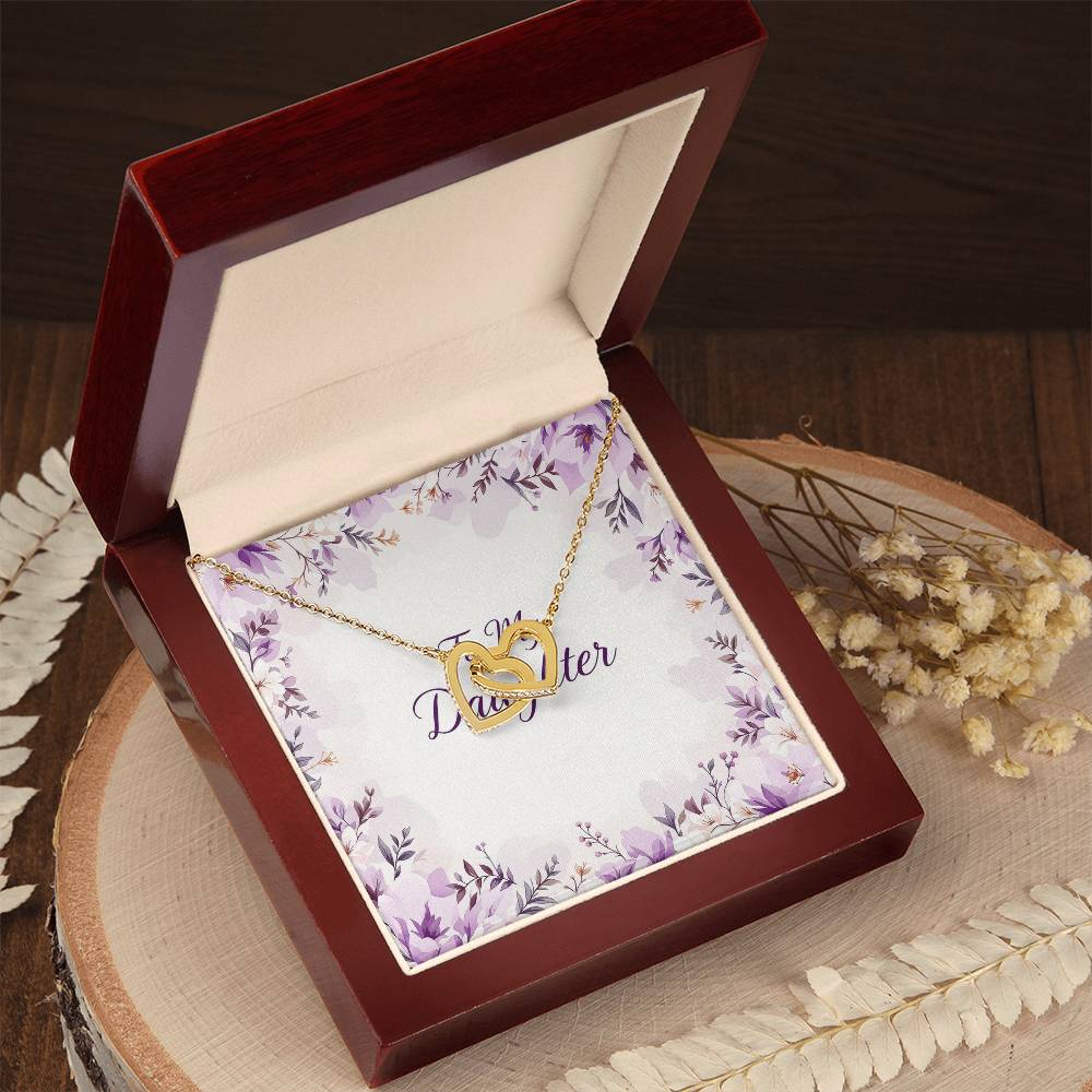 To My Daughter Necklace