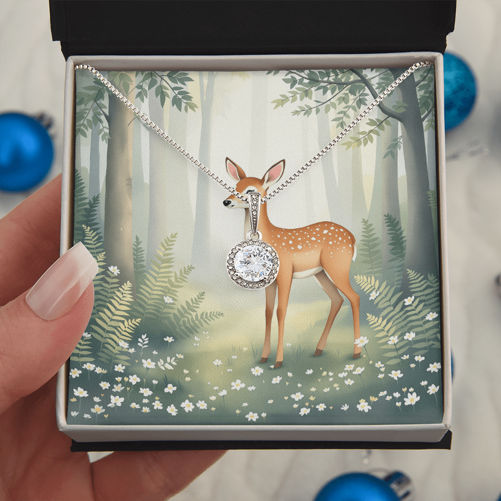 To My Daughter Necklace - Gentle Fawn