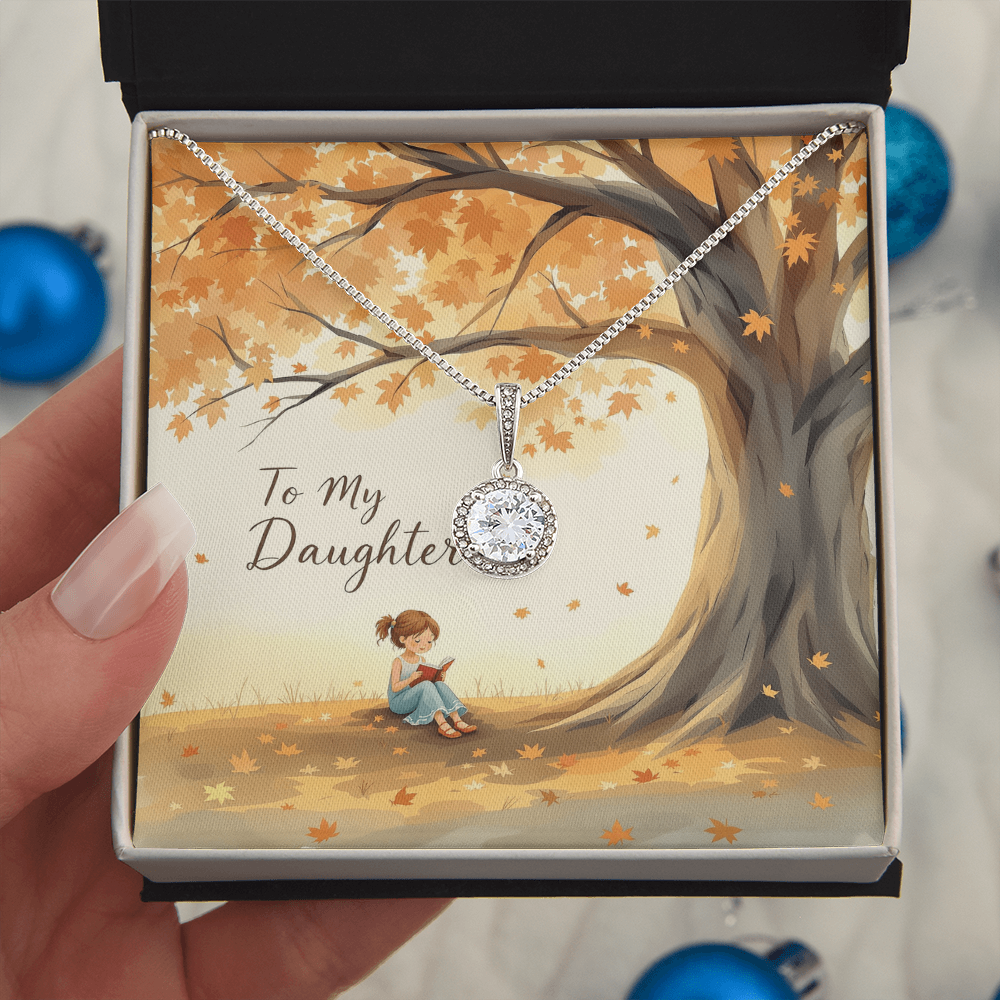 To My Daughter Necklace - Autumn Story Time