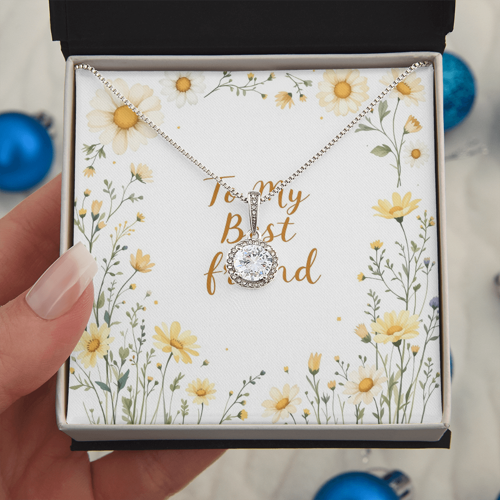 To My Best Friend Necklace - Daisy Chain