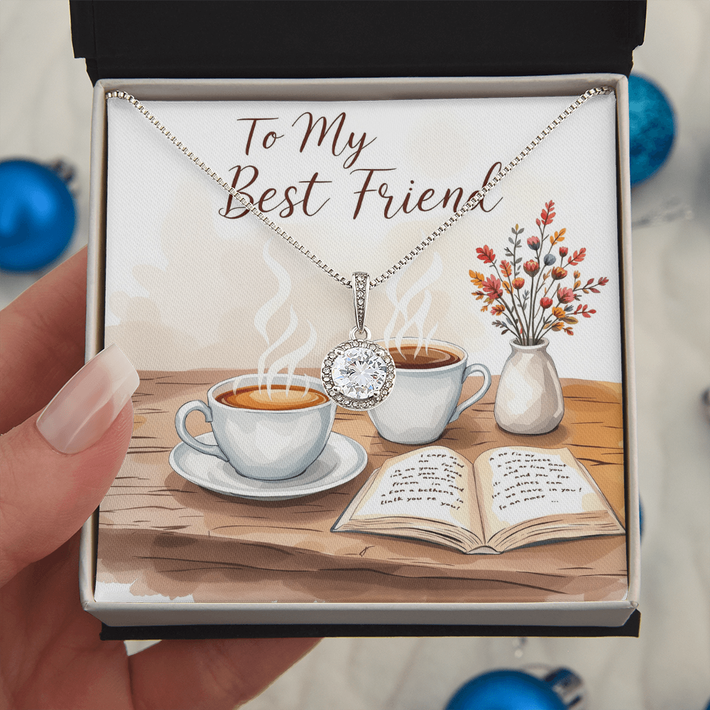 To My Best Friend Necklace - Slow Sunday Mornings