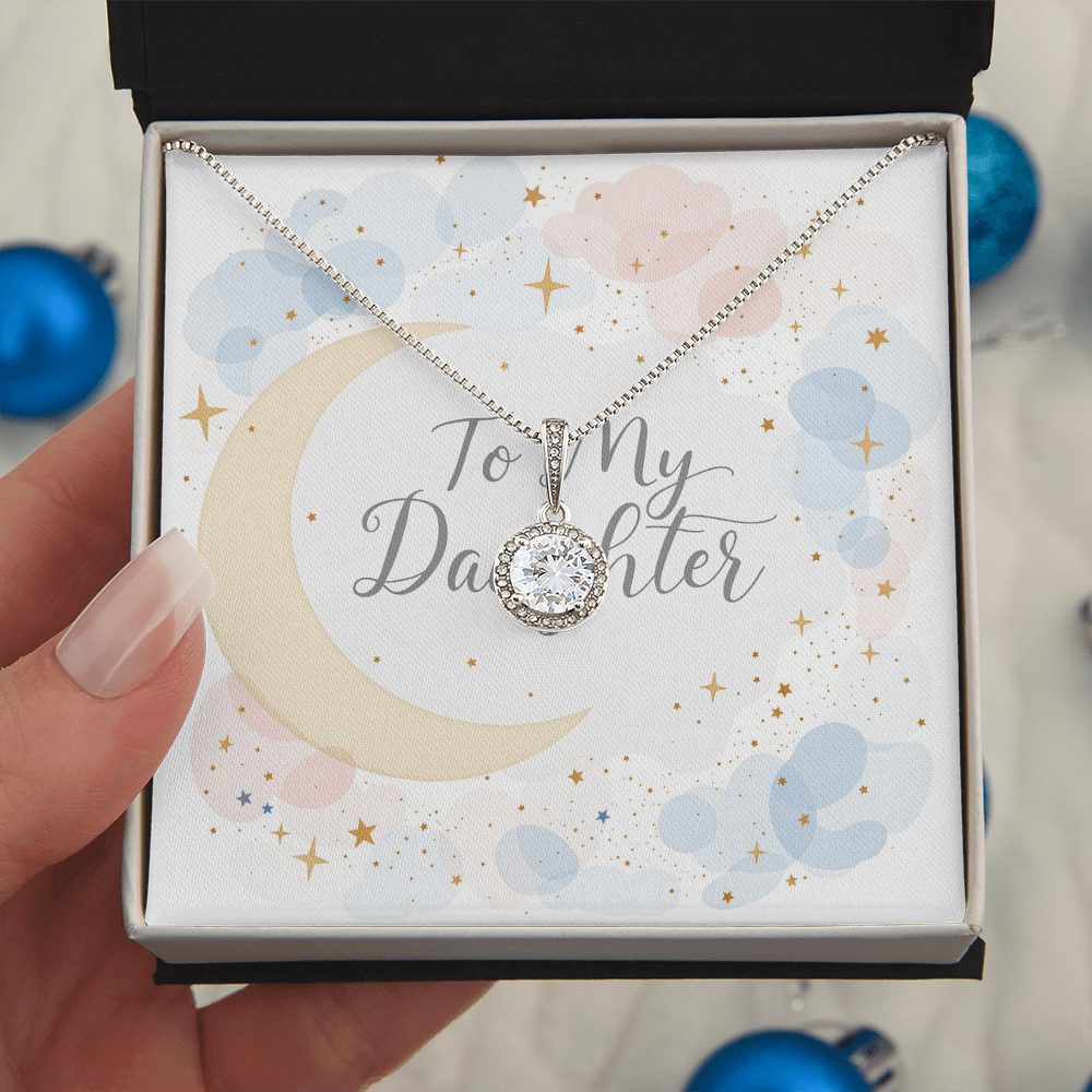To My Daughter Necklace - Starlight Wishes