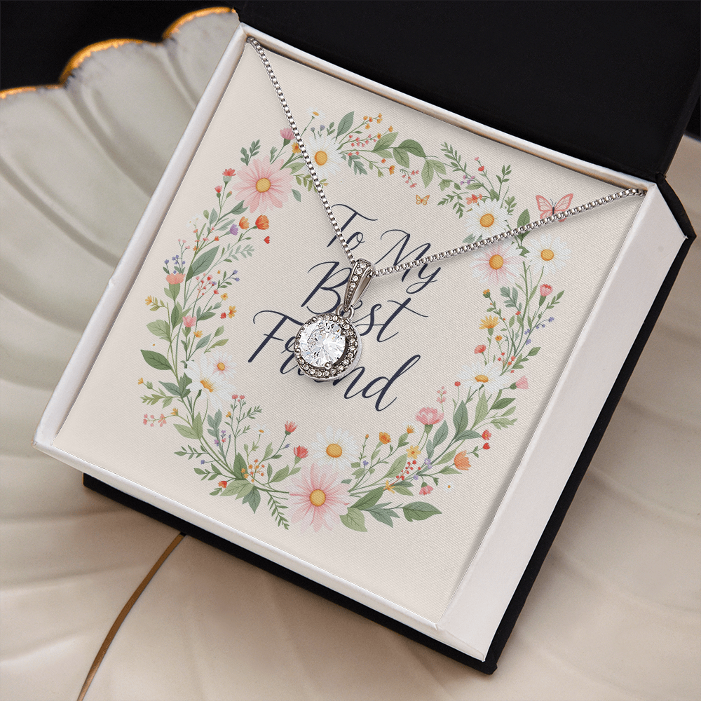 To My Best Friend Necklace - Wildflower Wishes