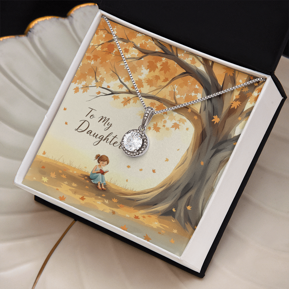 To My Daughter Necklace - Autumn Story Time