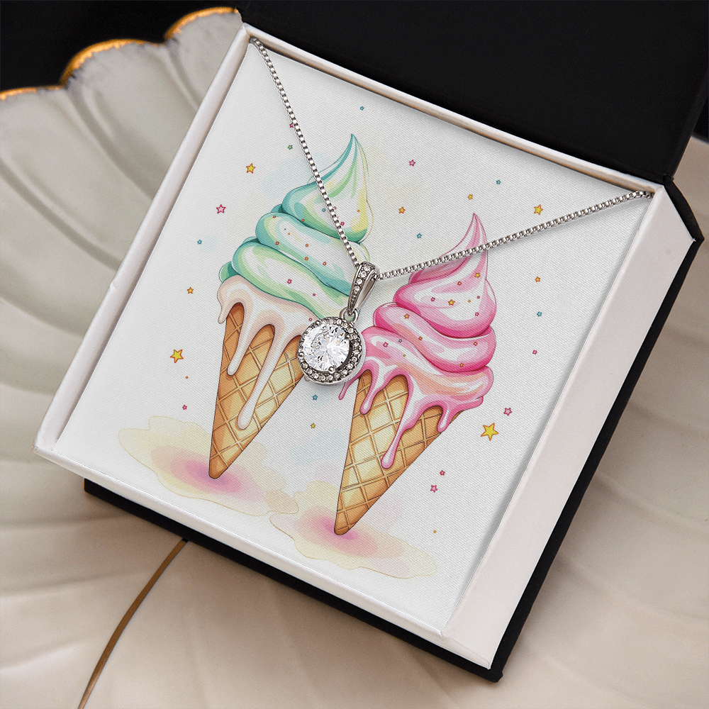 To My Best Friend Necklace - Summer Sundae Days