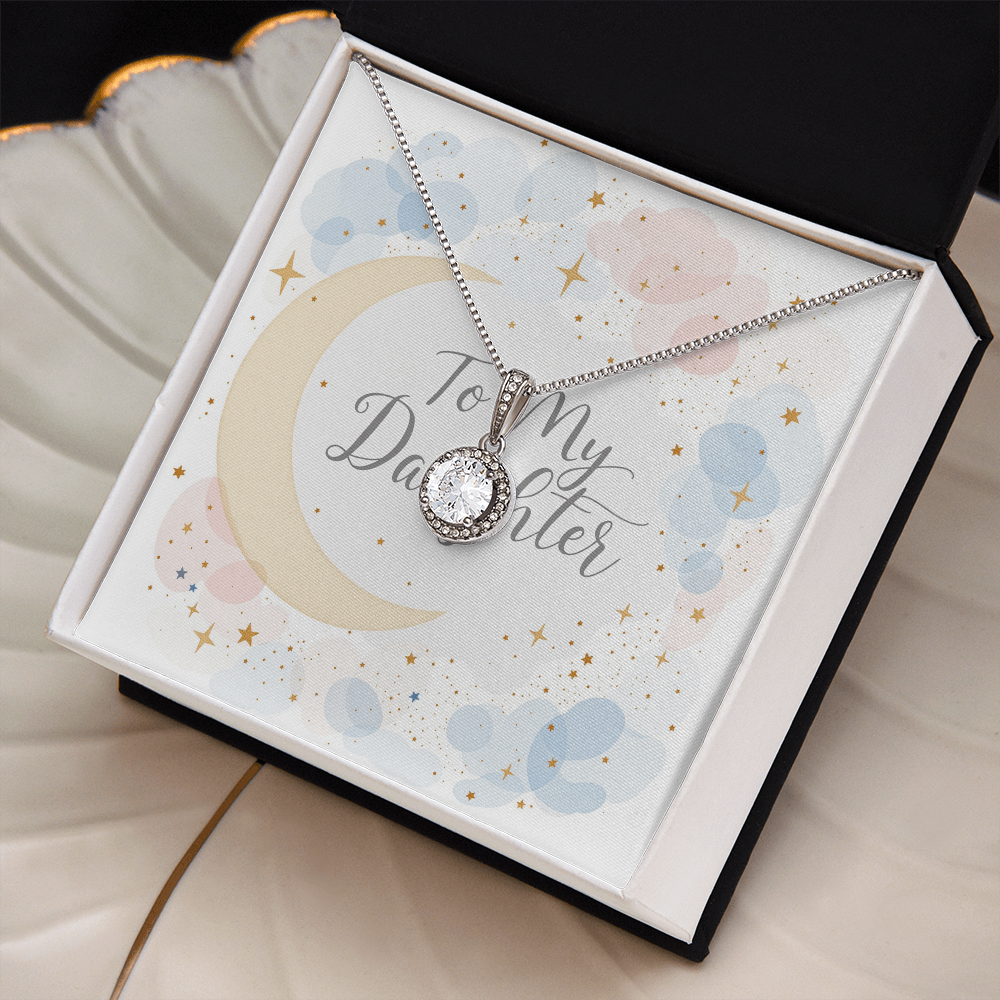 To My Daughter Necklace - Starlight Wishes