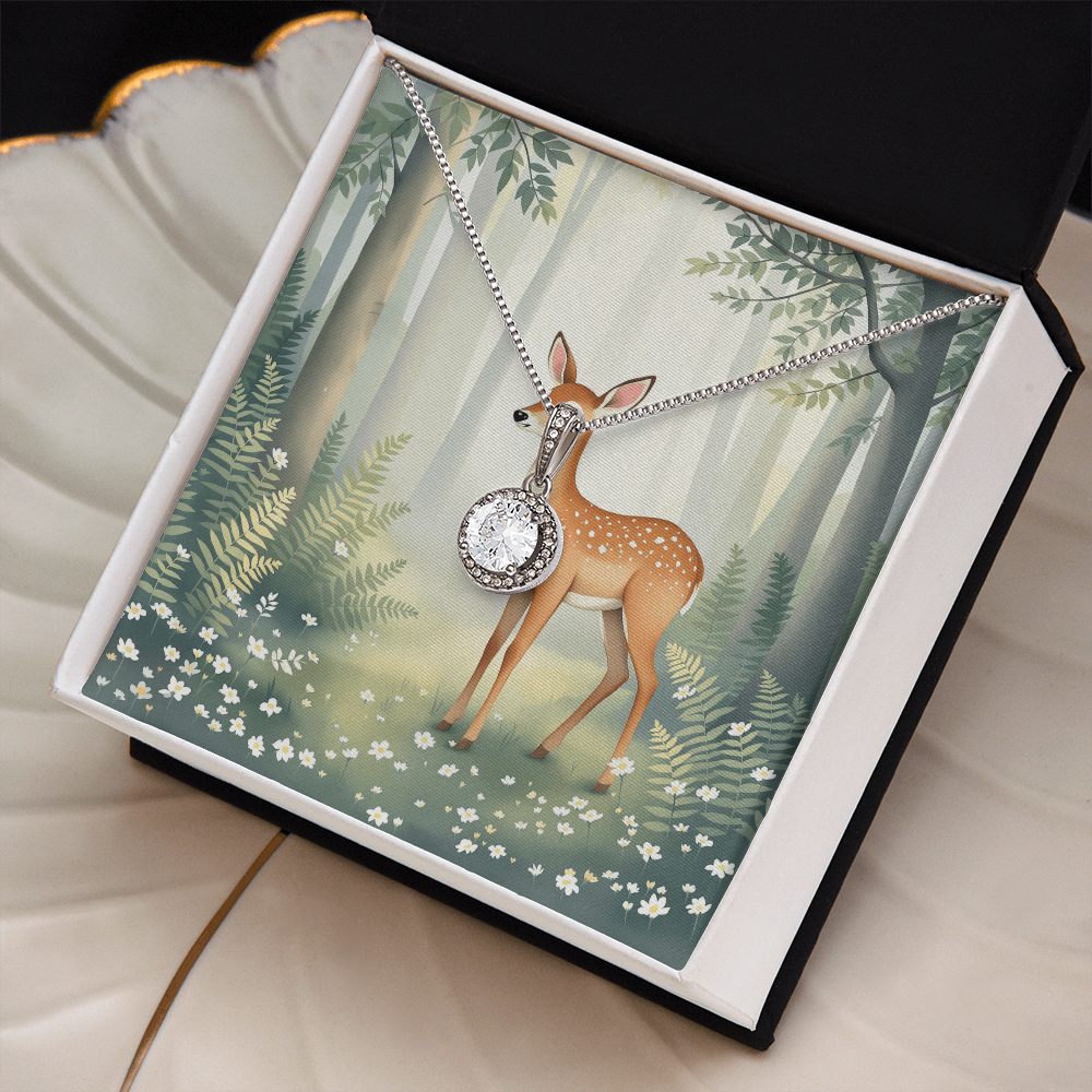 To My Daughter Necklace - Gentle Fawn
