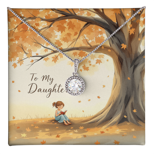 To My Daughter Necklace - Autumn Story Time