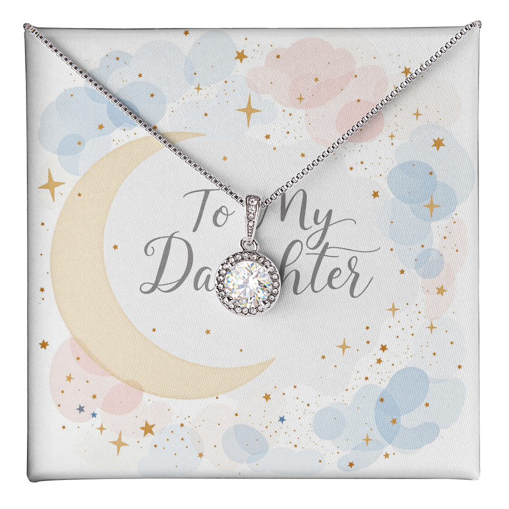 To My Daughter Necklace - Starlight Wishes