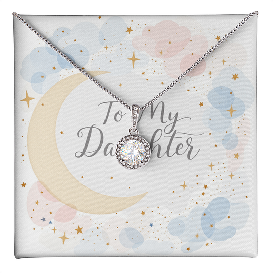 To My Daughter Necklace - Starlight Wishes