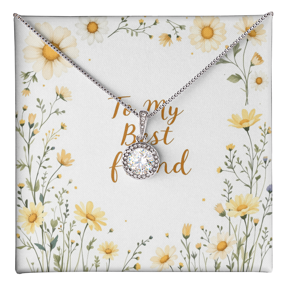 To My Best Friend Necklace - Daisy Chain