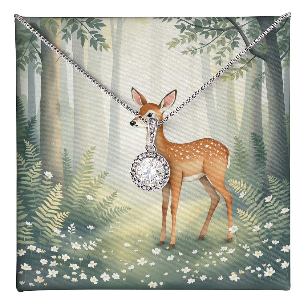 To My Daughter Necklace - Gentle Fawn