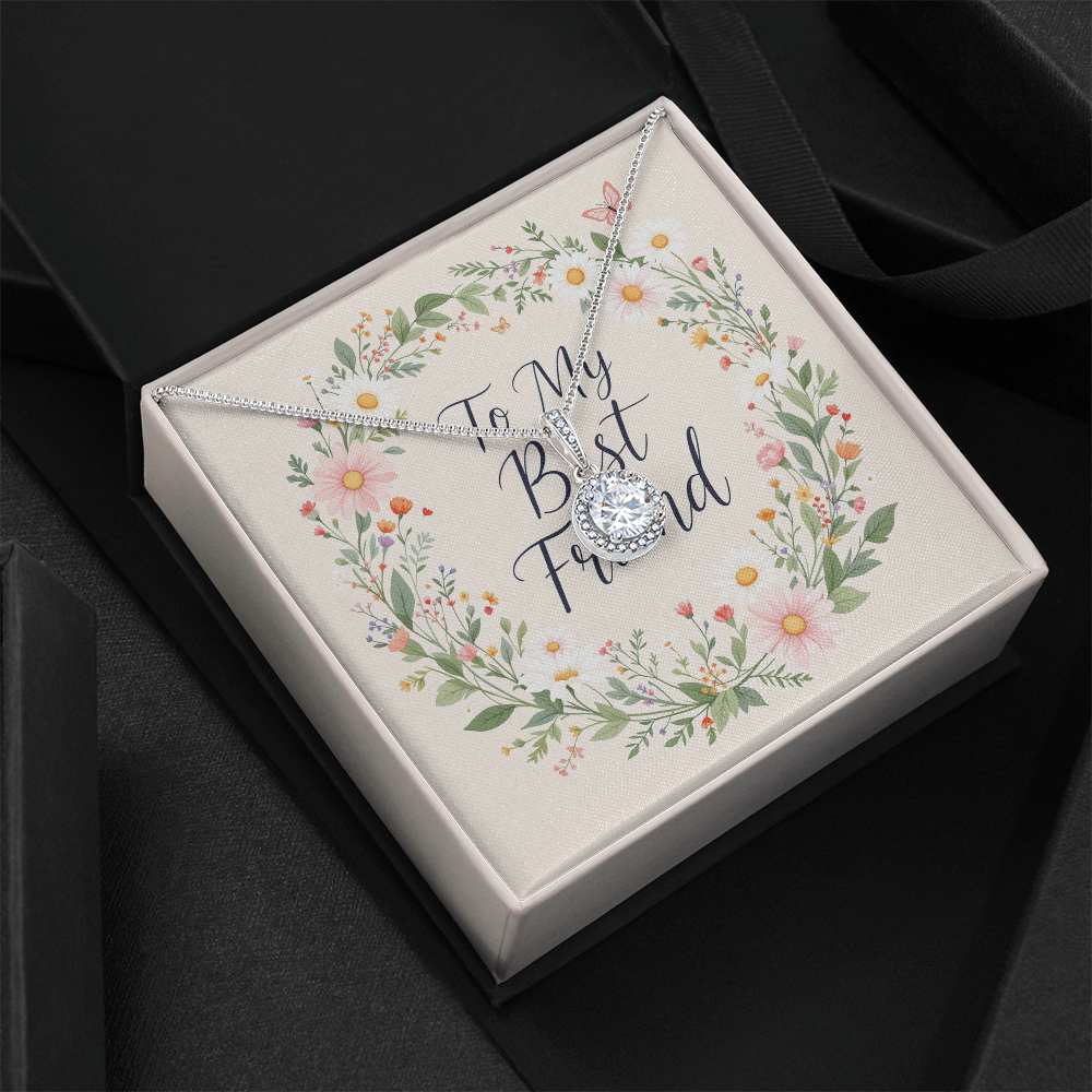 To My Best Friend Necklace - Wildflower Wishes