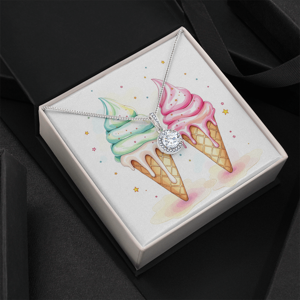 To My Best Friend Necklace - Summer Sundae Days