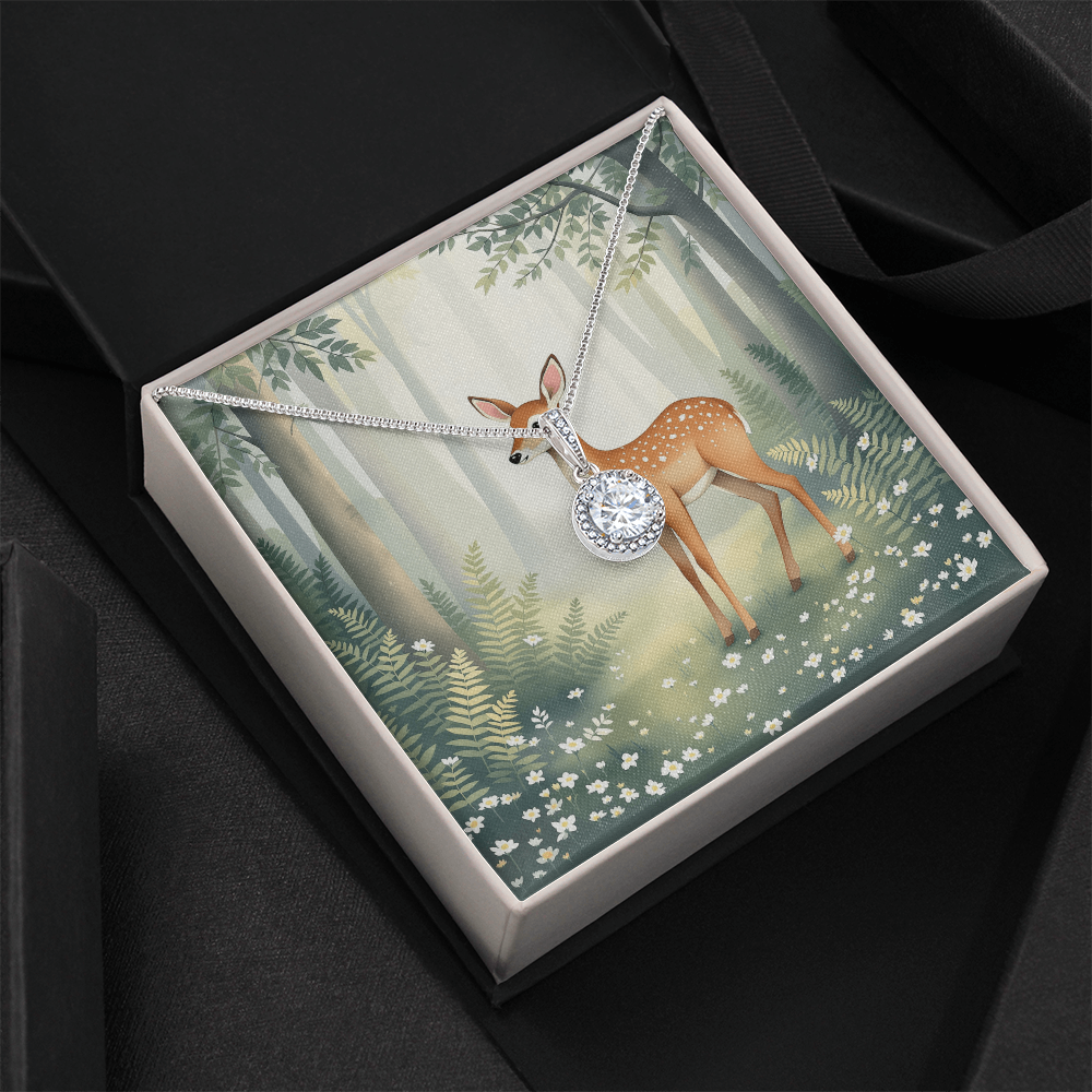 To My Daughter Necklace - Gentle Fawn