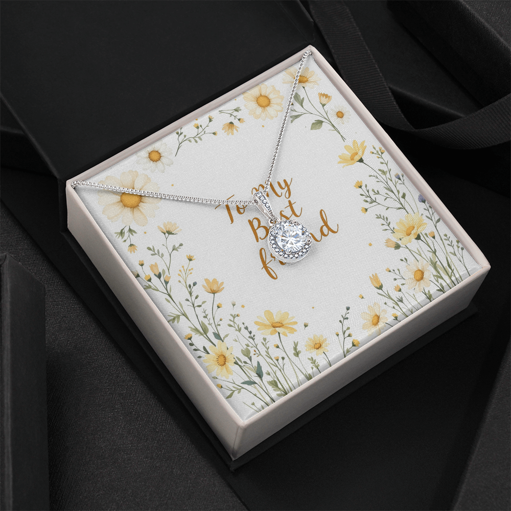 To My Best Friend Necklace - Daisy Chain