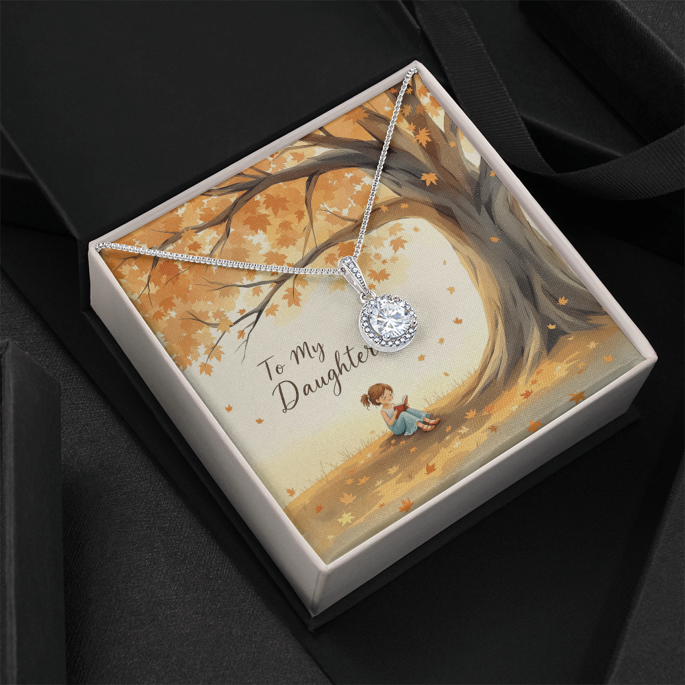 To My Daughter Necklace - Autumn Story Time