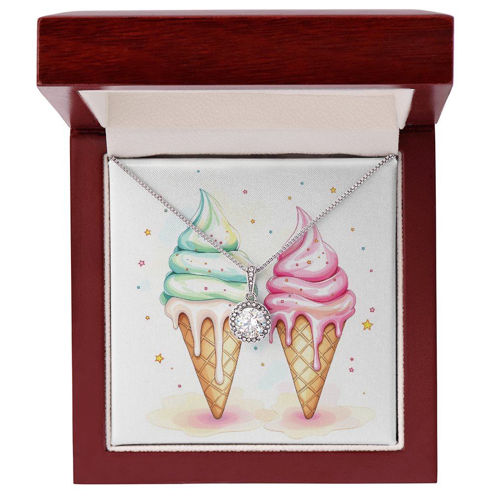 To My Best Friend Necklace - Summer Sundae Days