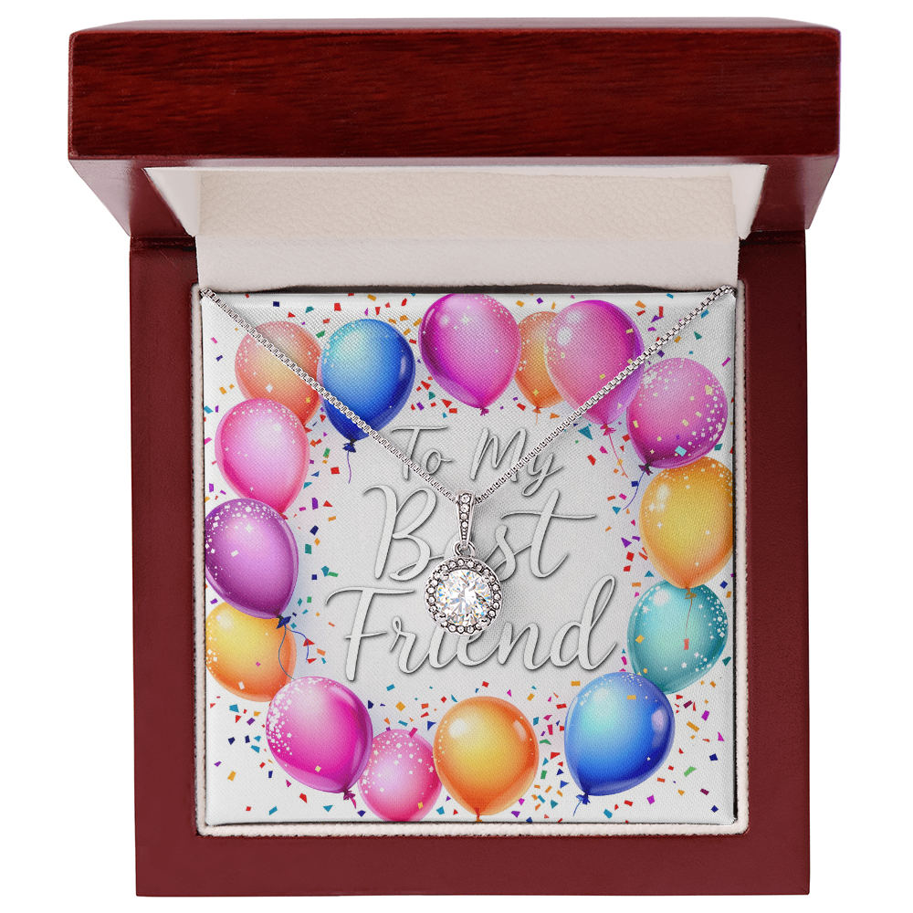To My Best Friend Necklace - Celebration Time