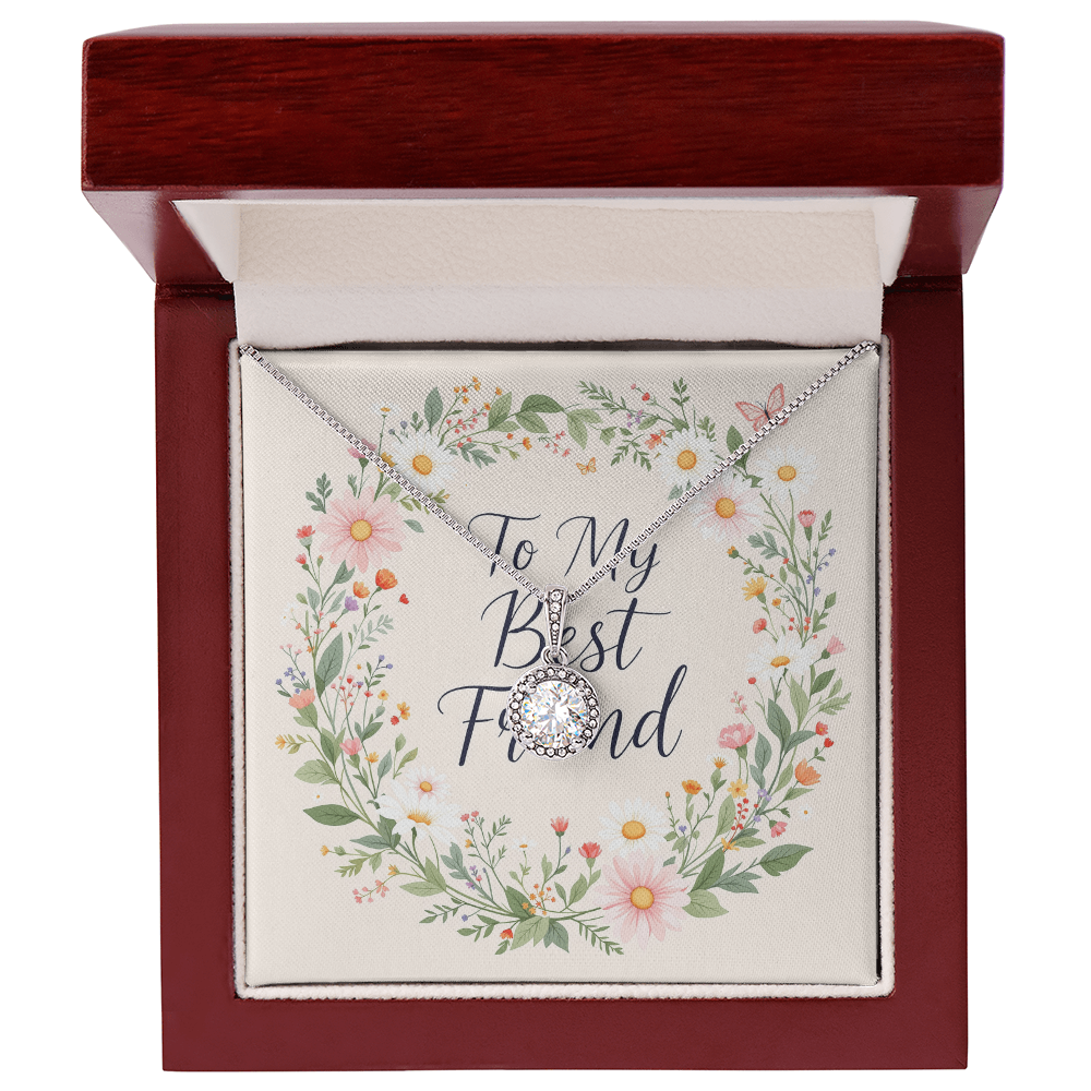 To My Best Friend Necklace - Wildflower Wishes