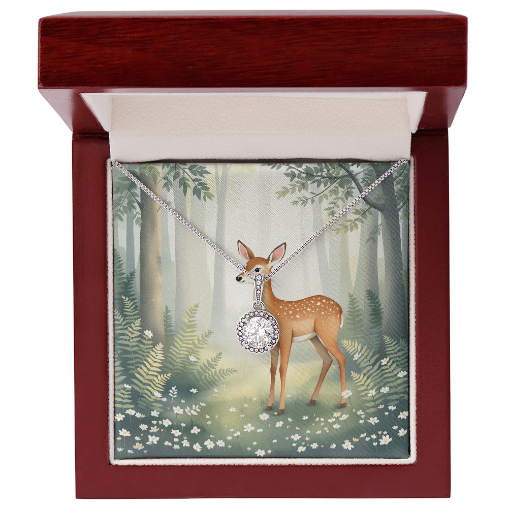 To My Daughter Necklace - Gentle Fawn