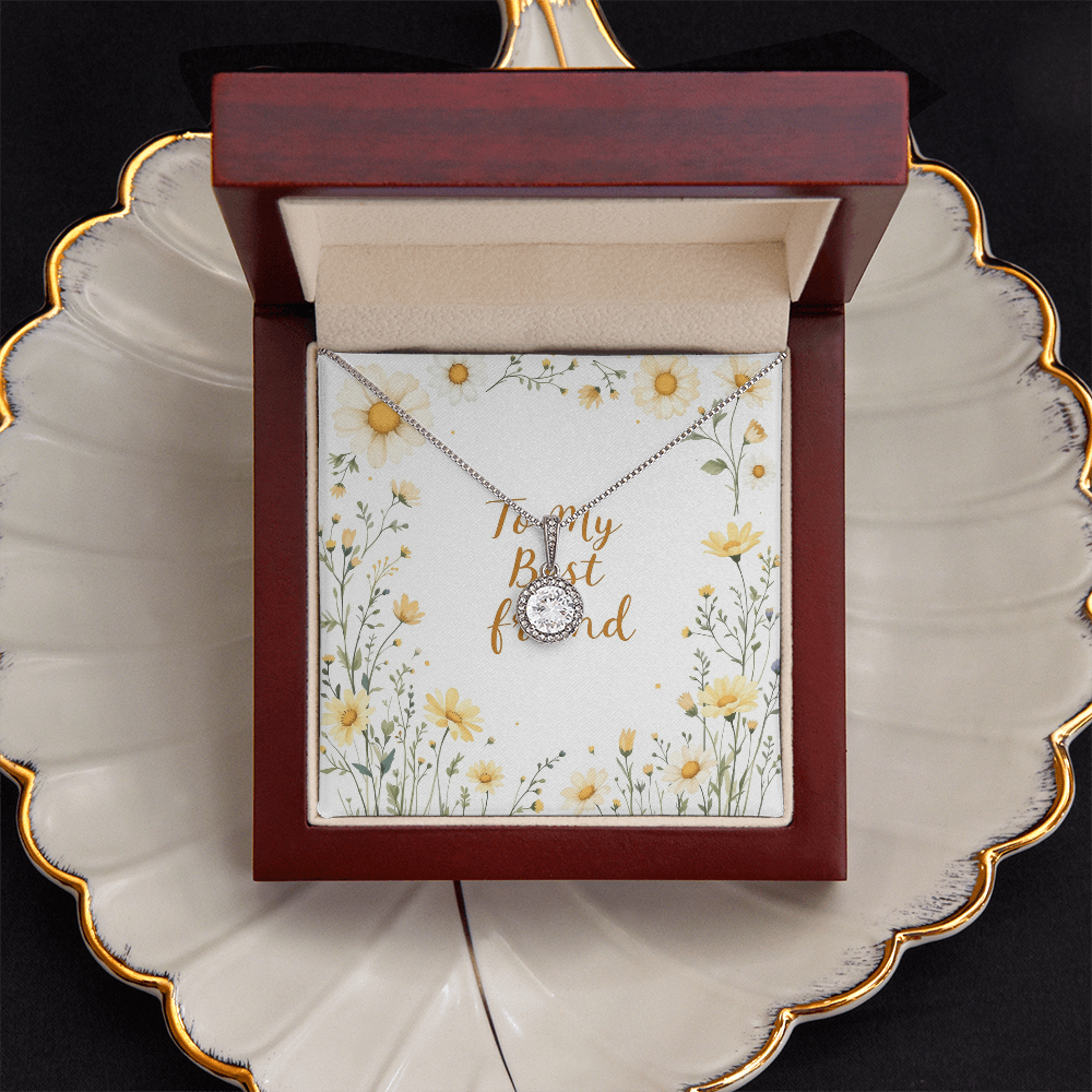 To My Best Friend Necklace - Daisy Chain