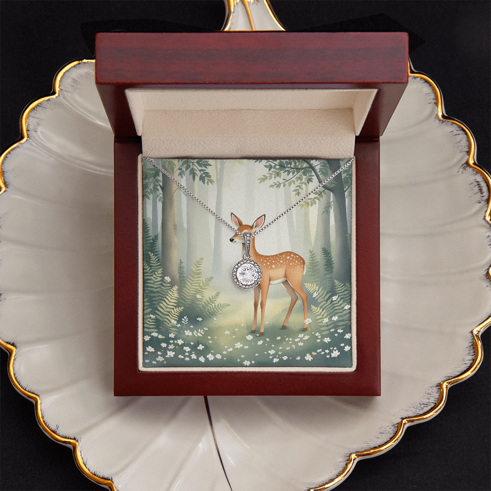 To My Daughter Necklace - Gentle Fawn