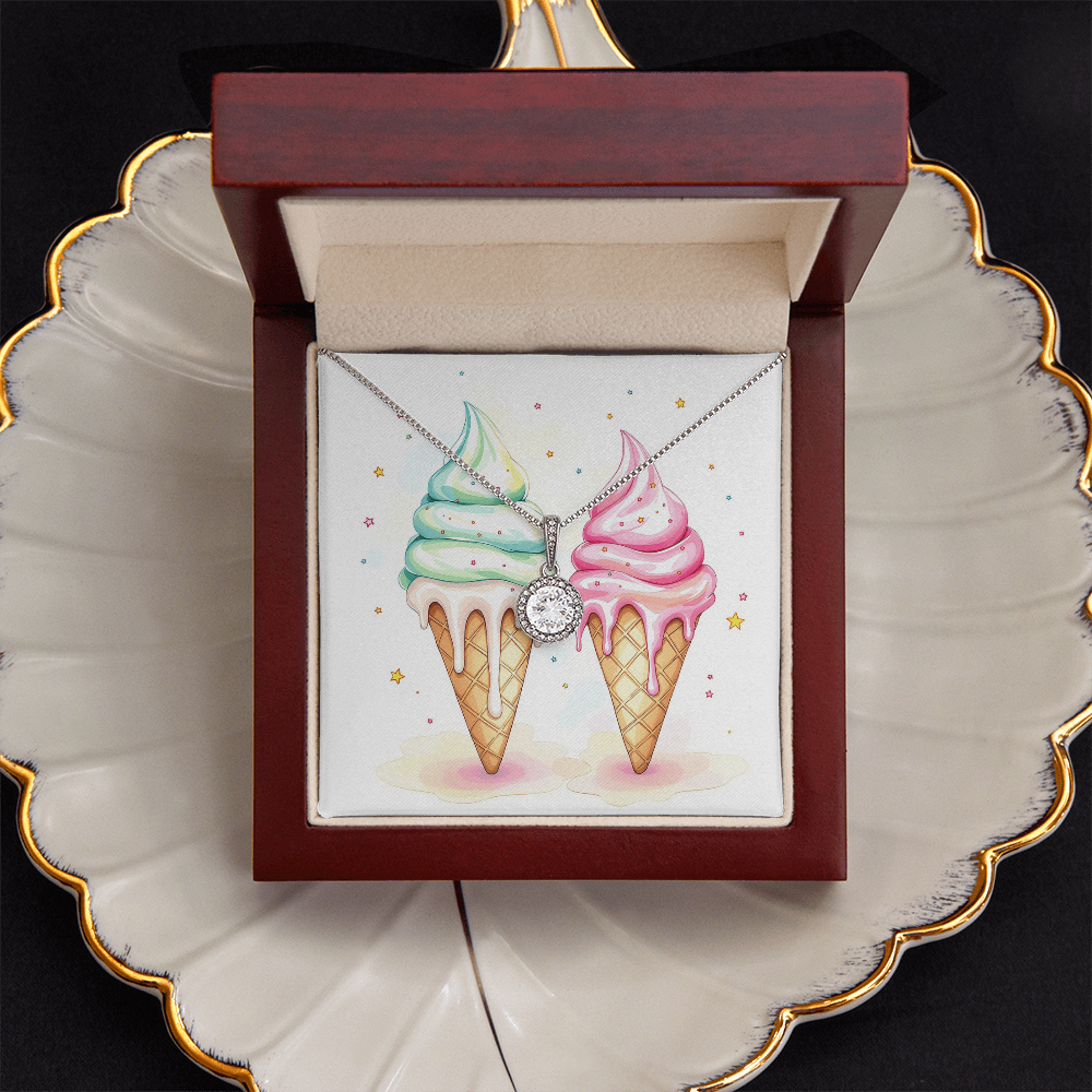 To My Best Friend Necklace - Summer Sundae Days