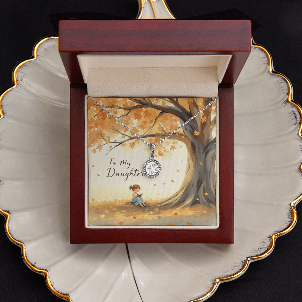 To My Daughter Necklace - Autumn Story Time