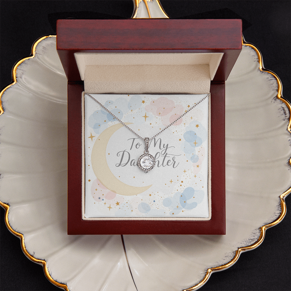 To My Daughter Necklace - Starlight Wishes