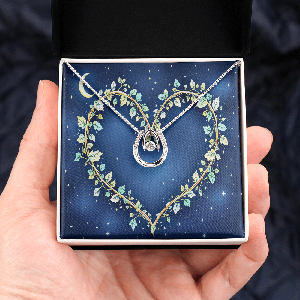 To My Soulmate Necklace - Starlit Vines