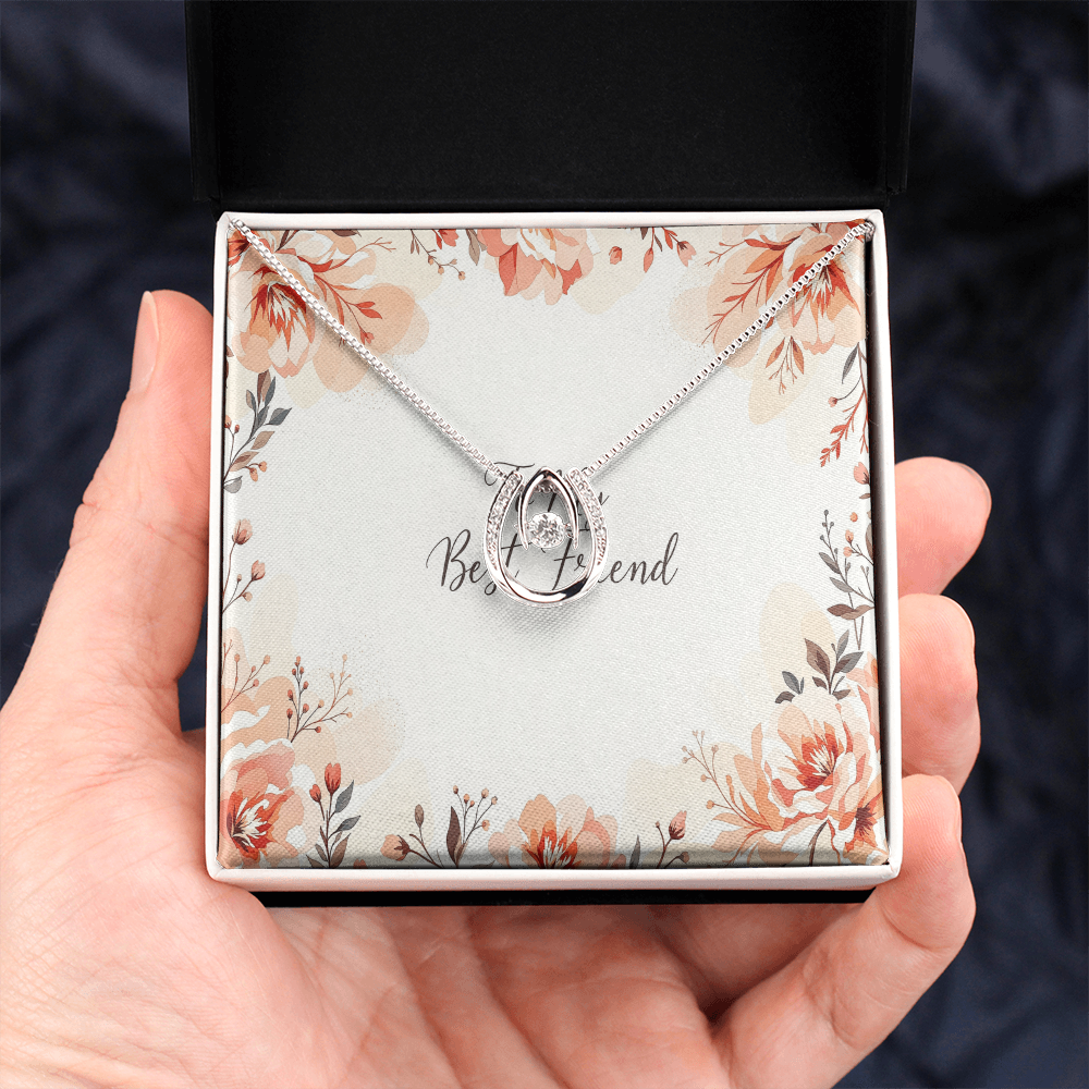 To My Best Friend Necklace - Lucky In Love