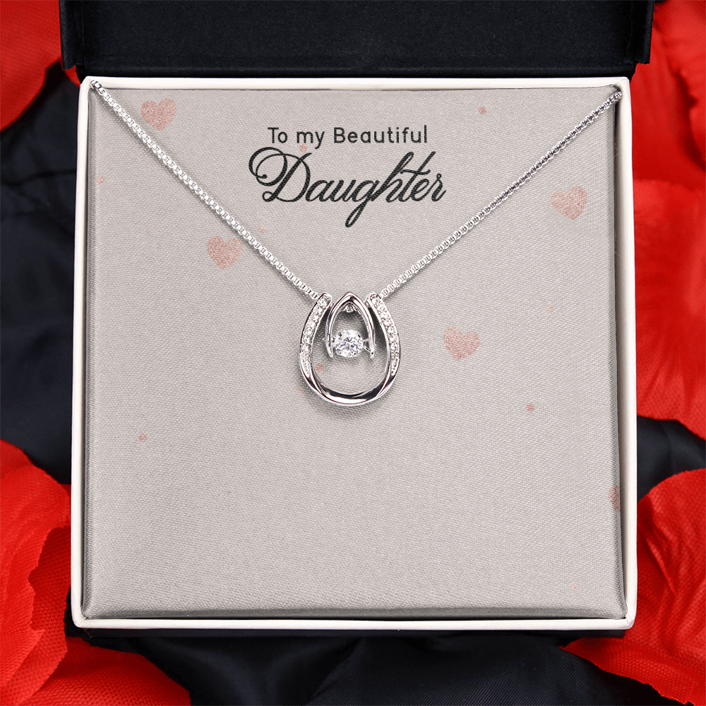 To My Daughter Necklace