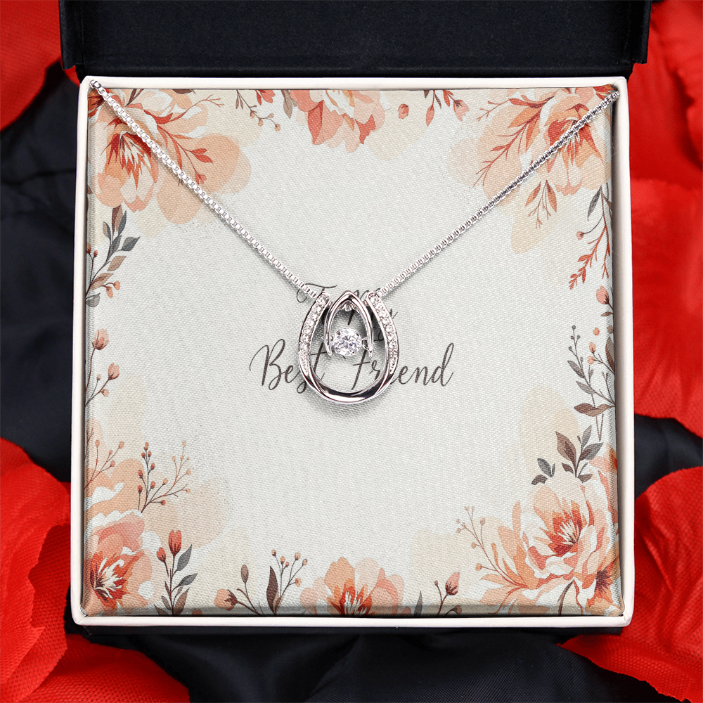 To My Best Friend Necklace - Lucky In Love