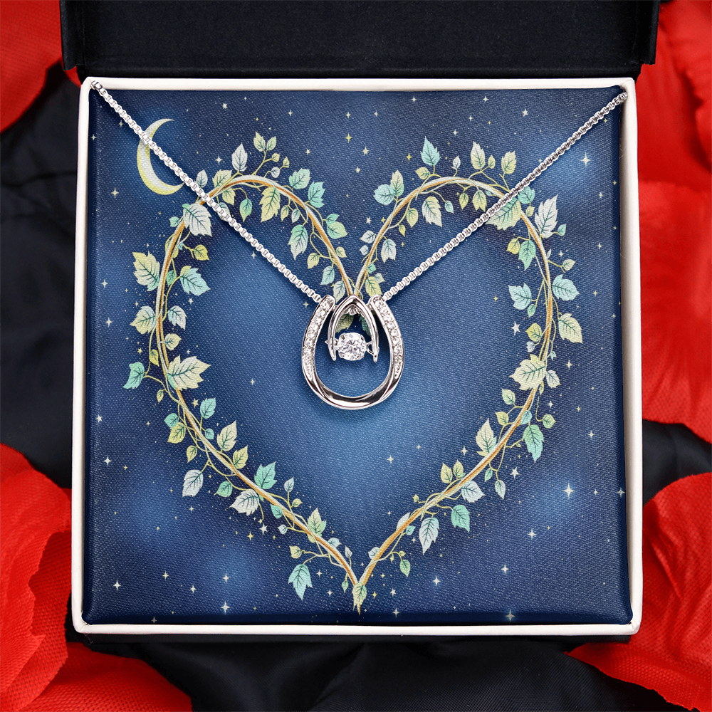 To My Soulmate Necklace - Starlit Vines