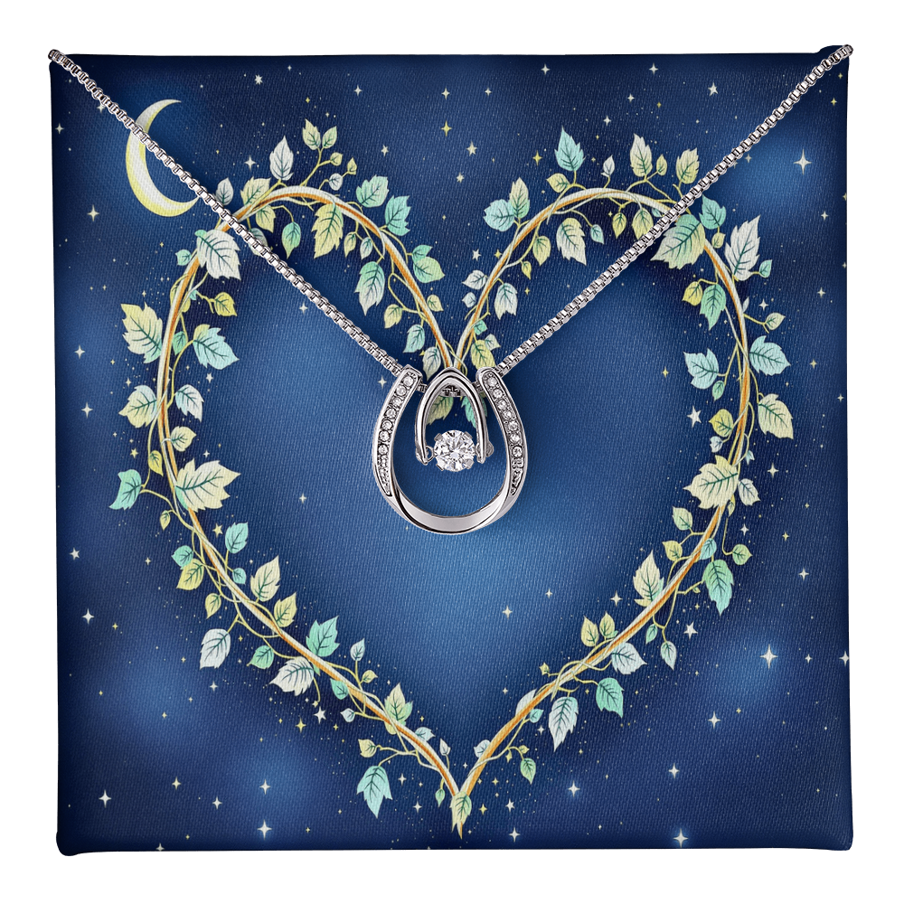 To My Soulmate Necklace - Starlit Vines