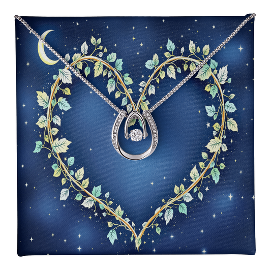 To My Soulmate Necklace - Starlit Vines