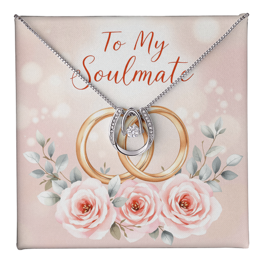 To My Soulmate Necklace - Moonlight Devotion