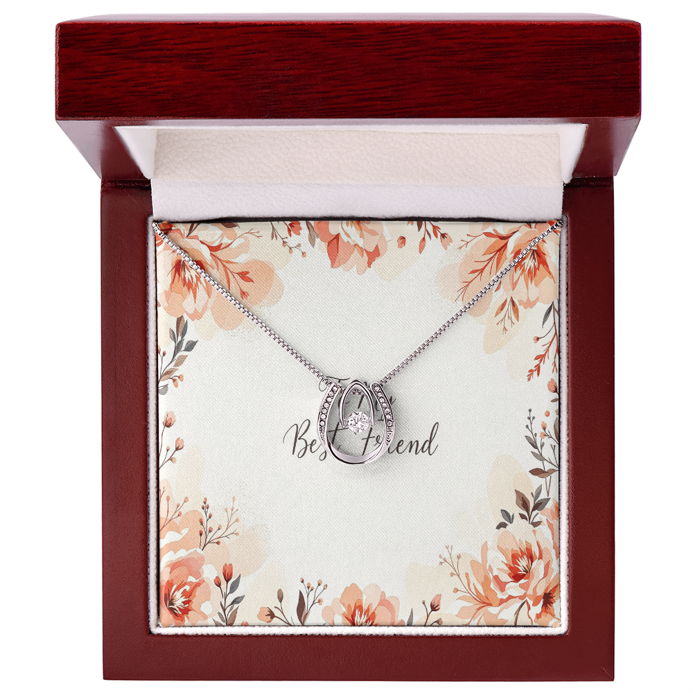 To My Best Friend Necklace - Lucky In Love