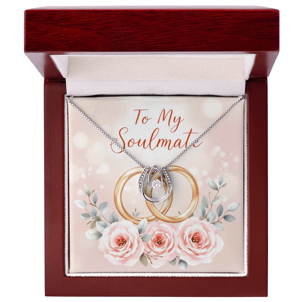 To My Soulmate Necklace - Moonlight Devotion