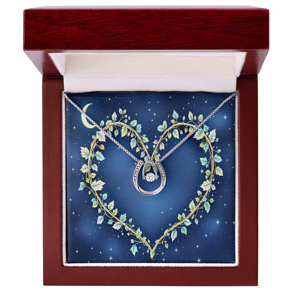To My Soulmate Necklace - Starlit Vines