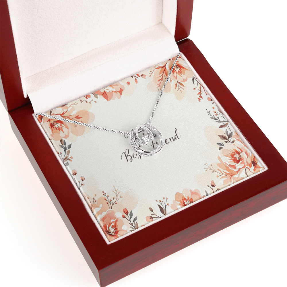 To My Best Friend Necklace - Lucky In Love
