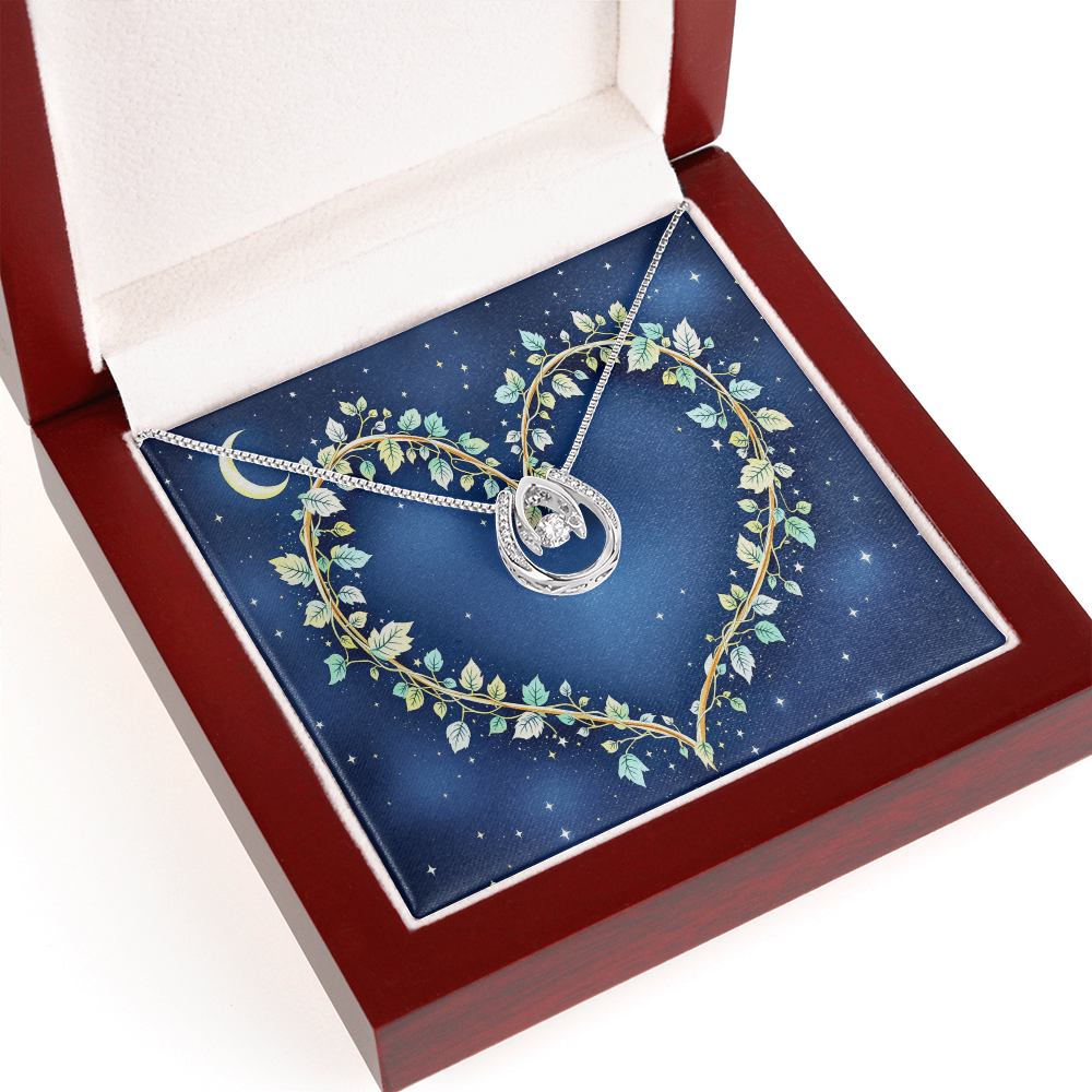 To My Soulmate Necklace - Starlit Vines