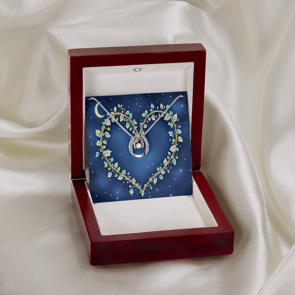 To My Soulmate Necklace - Starlit Vines