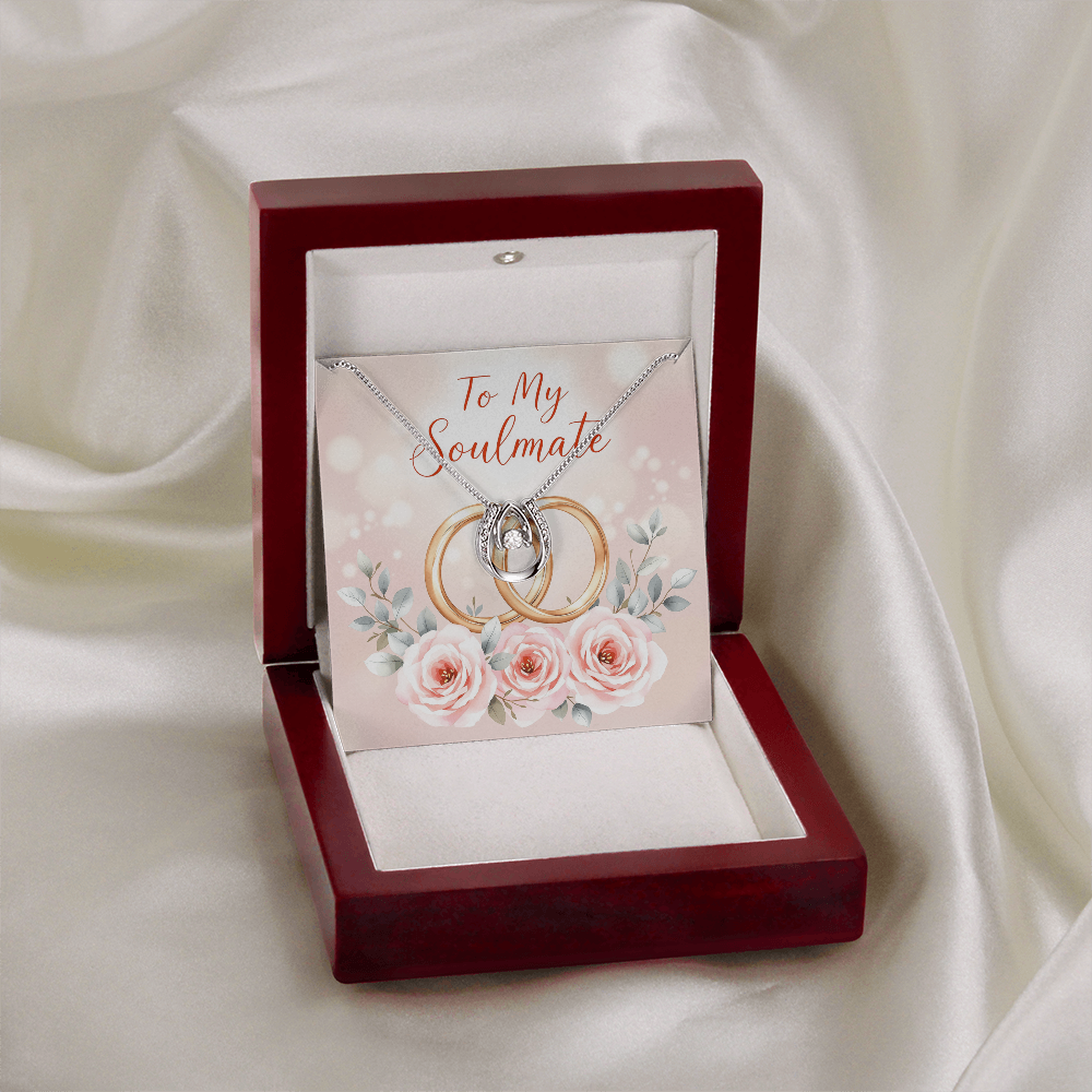 To My Soulmate Necklace - Moonlight Devotion