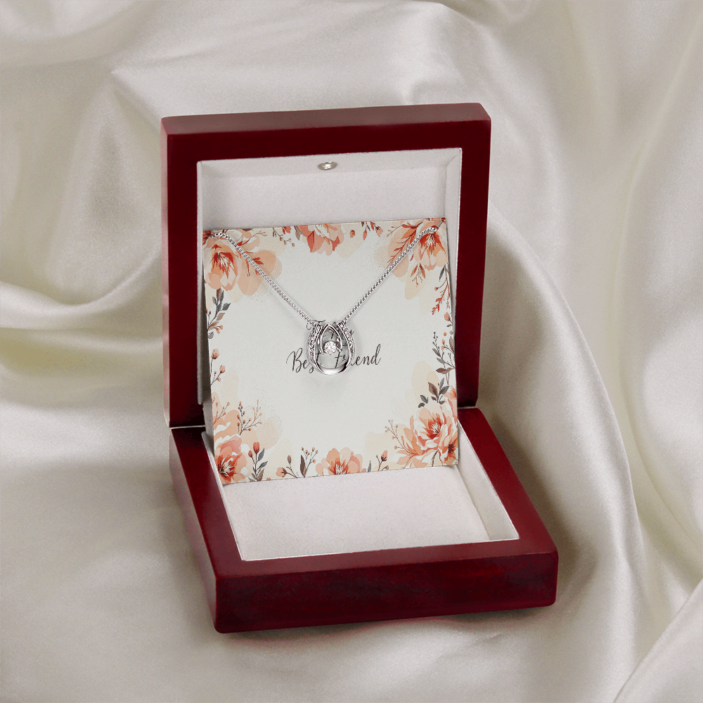To My Best Friend Necklace - Lucky In Love