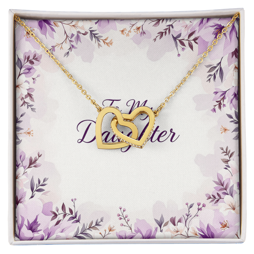 To My Daughter Necklace