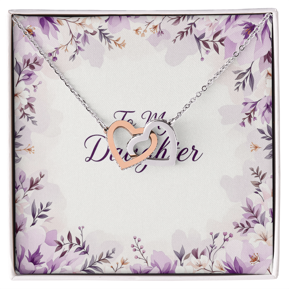 To My Daughter Necklace