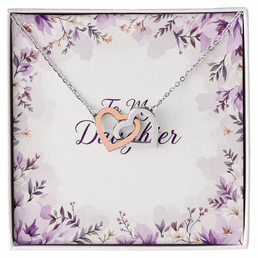 To My Daughter Necklace